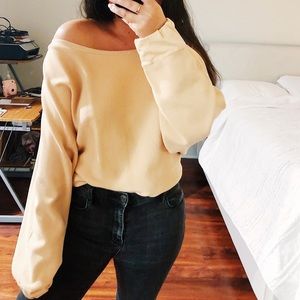 ☆ ZARA OFF THE SHOULDER KNIT ☆